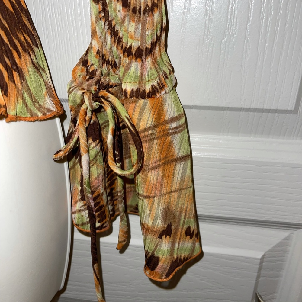 Kaelyn-Max Vintage Style Fringe Top Size S - Picture 5 of 7